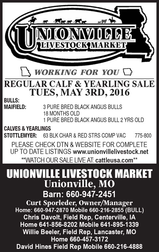 unionville livestock market